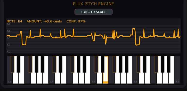 fluxpro Software Plugin autotune GUI